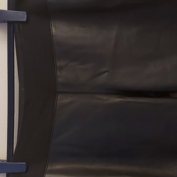 SOMA Smoothing Faux Leather Ponte Leggings - Picture 3 of 10